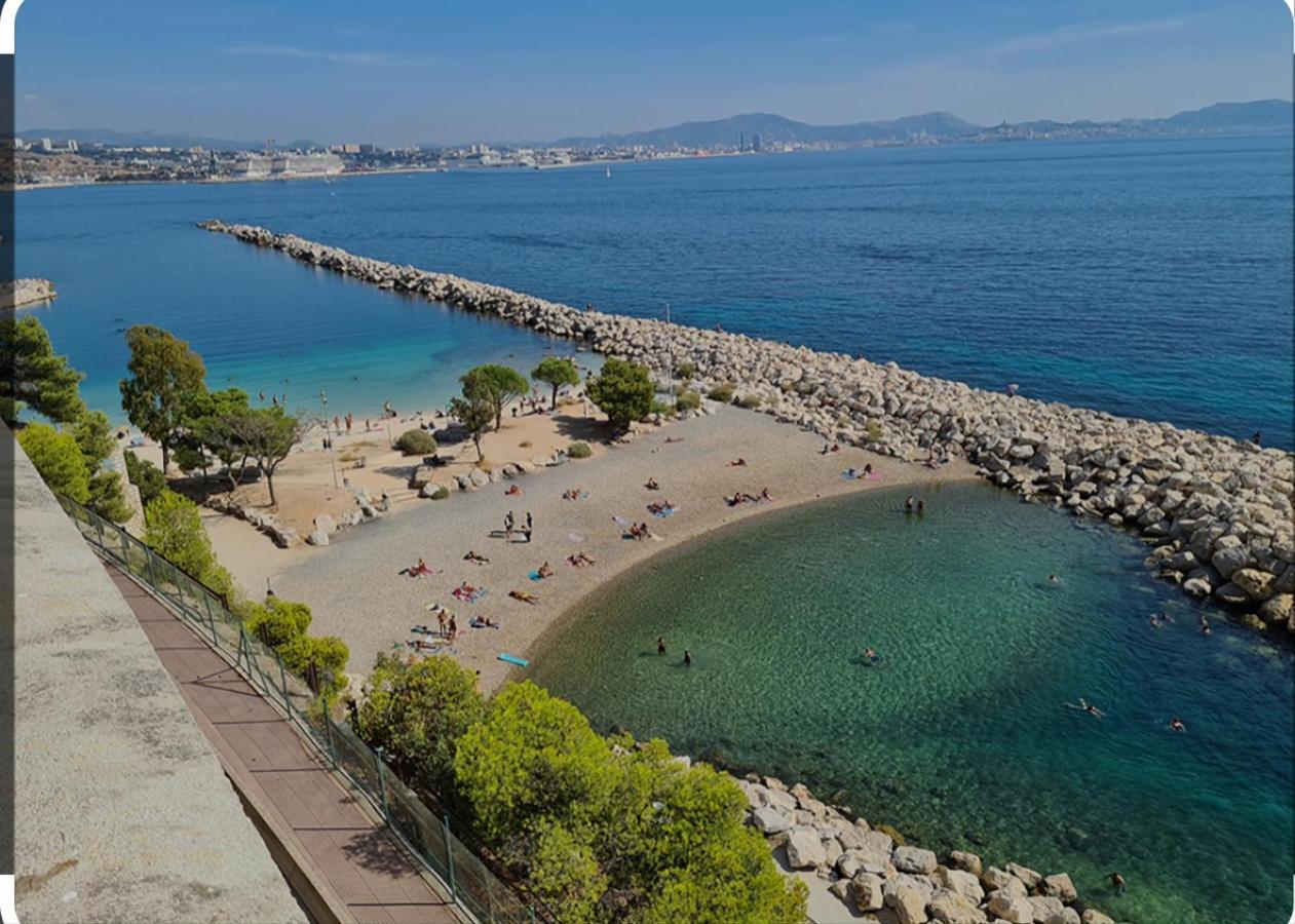 Bas De Villa Au Calme Marseille Exteriör bild